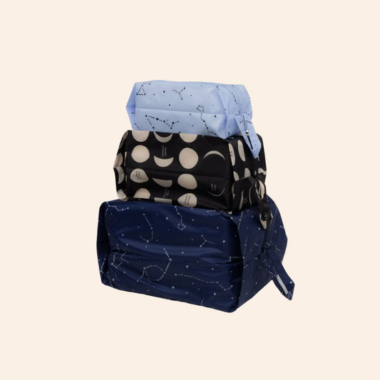 Baggu 3D Zip Set - Night Sky