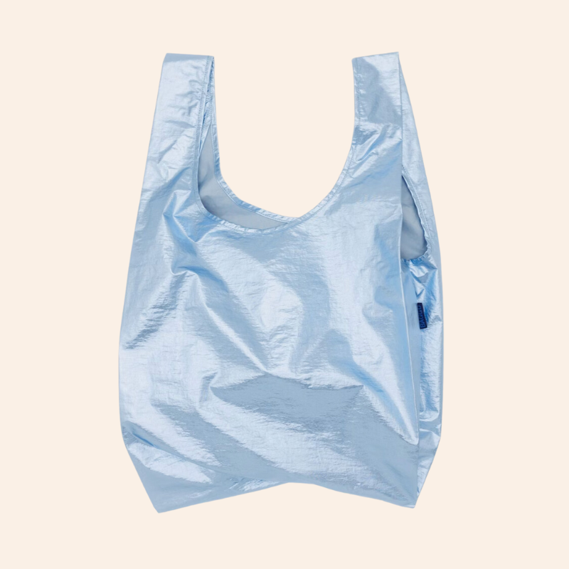 Baggu Reusable Bag - Metallic Blue