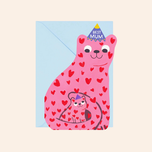 Best Mum Cut-Out Card