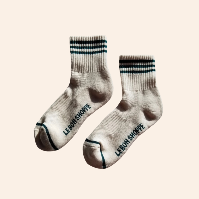 Girlfriend Socks - Egret