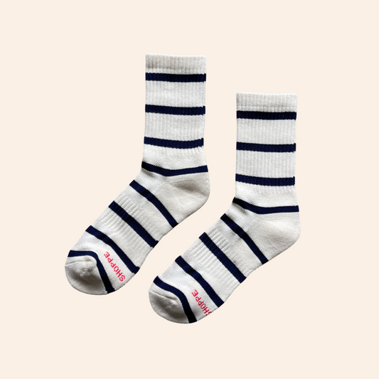 Boyfriend Socks - Sailor Stripe