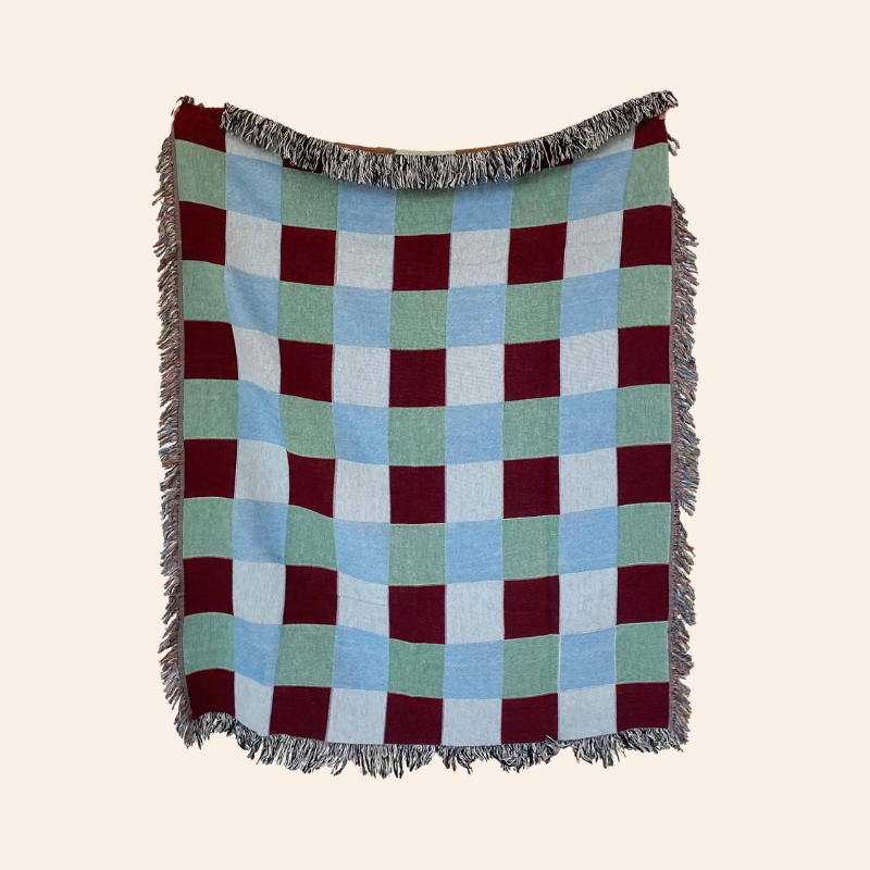 Woven Throw - Plaid