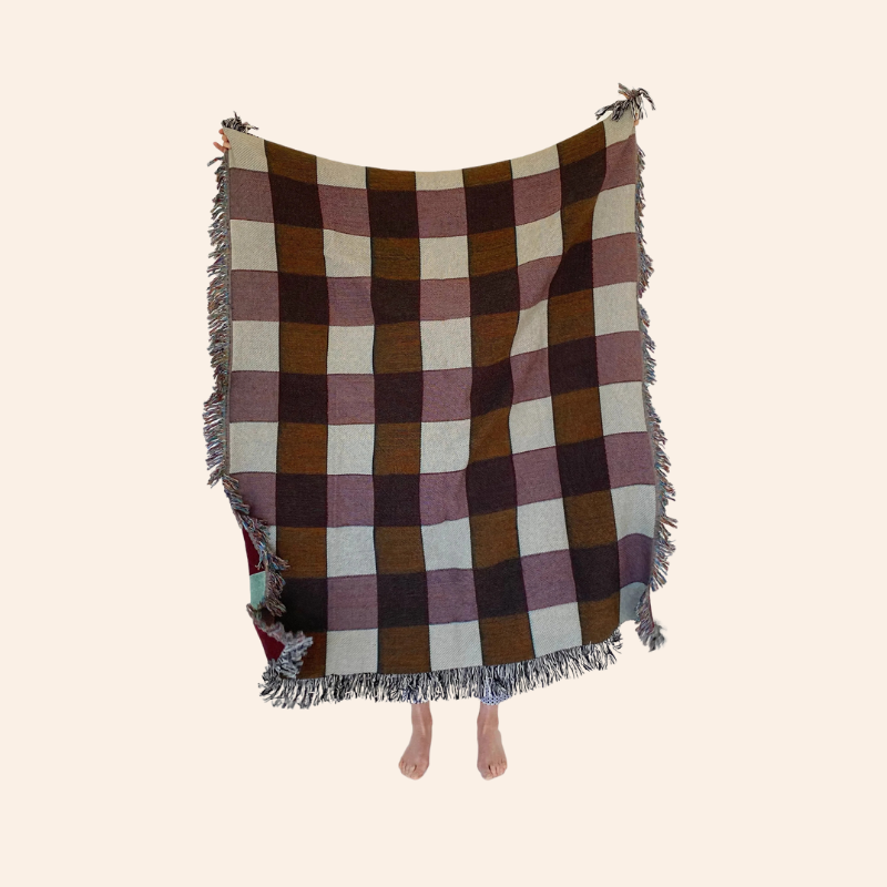 Woven Throw - Plaid