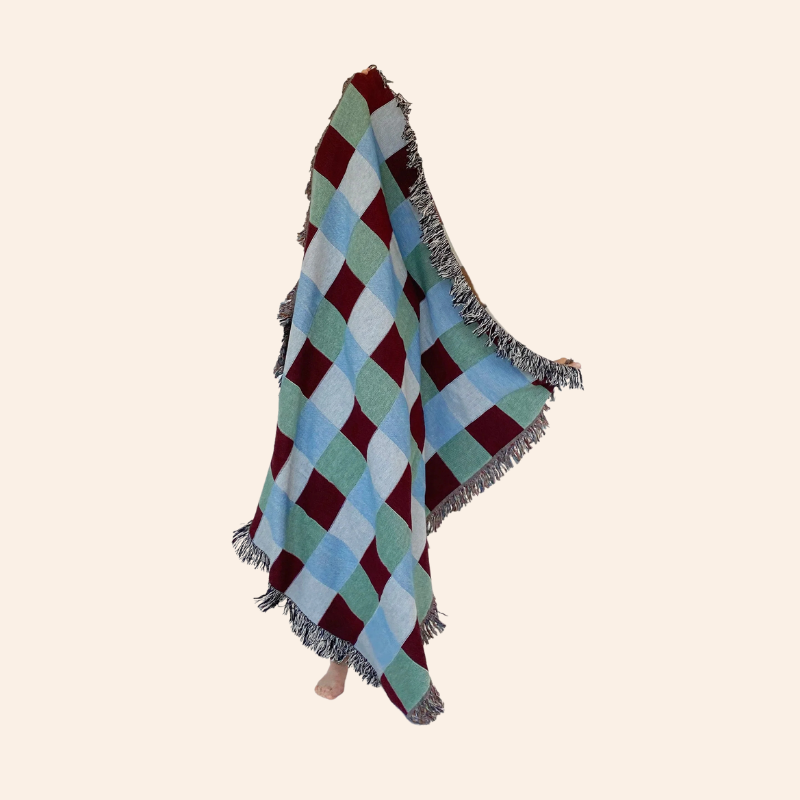 Woven Throw - Plaid