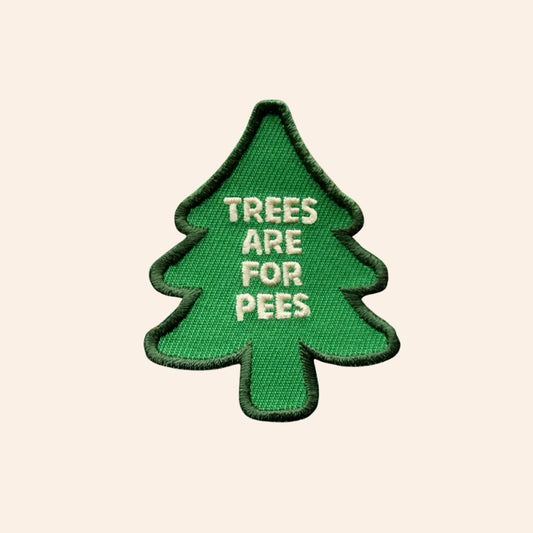 Scout's Honour Patch - Trees Are For Pees