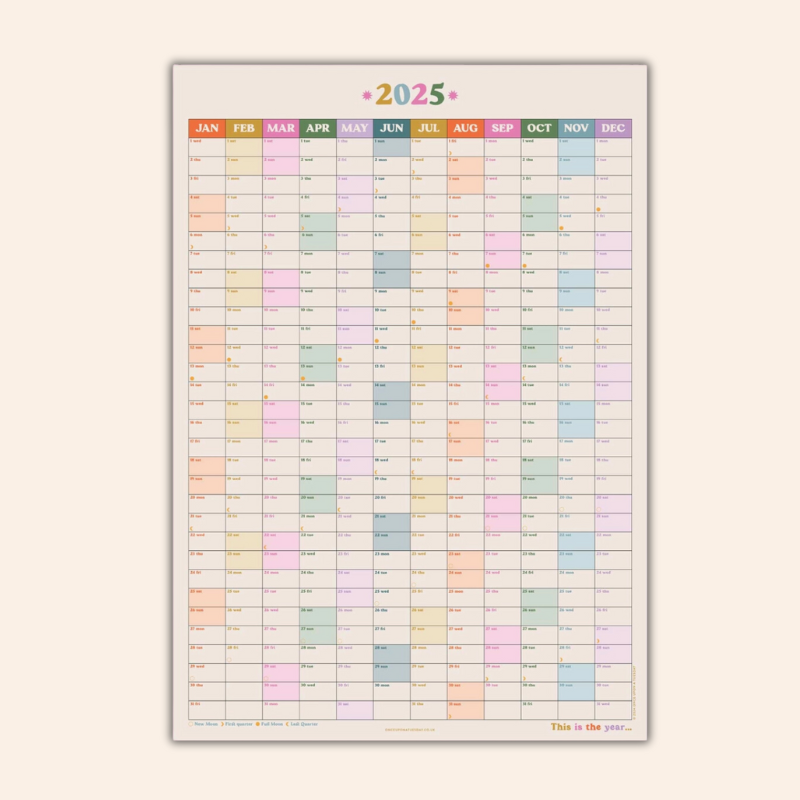 2025 Wall Calendar