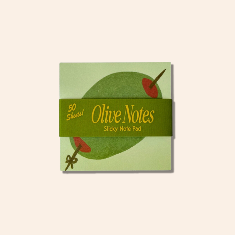 Sticky Notes - Olive