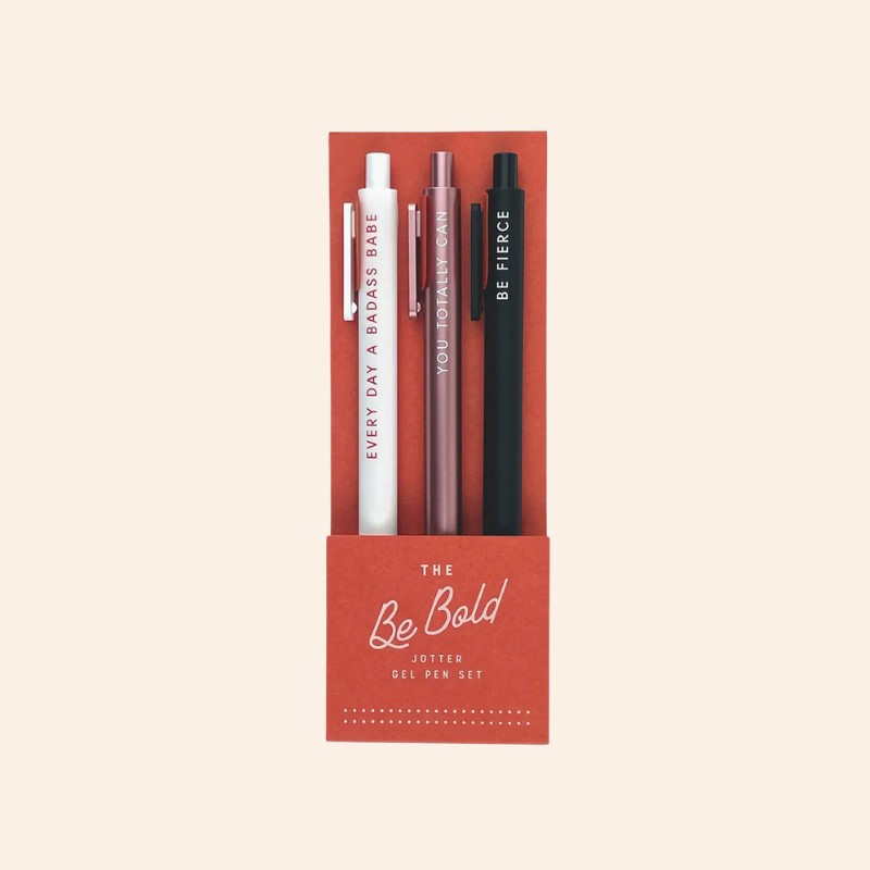 Gel Pen Set - Be Bold