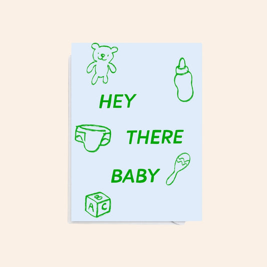 Hey There Baby Card