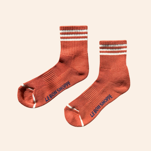 Girlfriend Socks - Terracotta