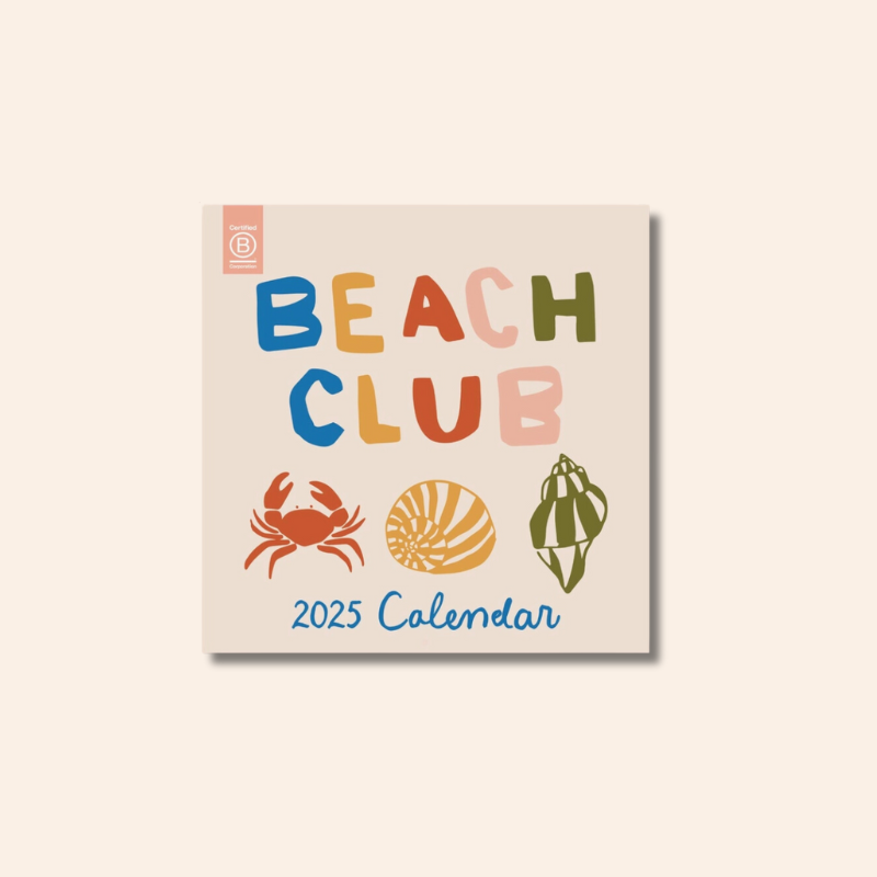 2025 Calendar - Beach Club