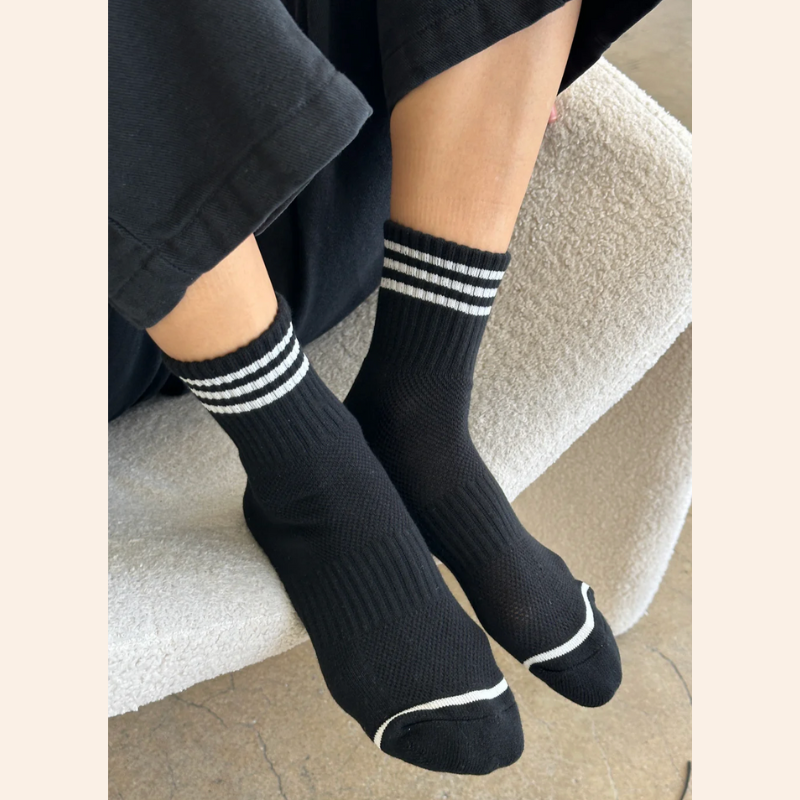 Girlfriend Socks - Black