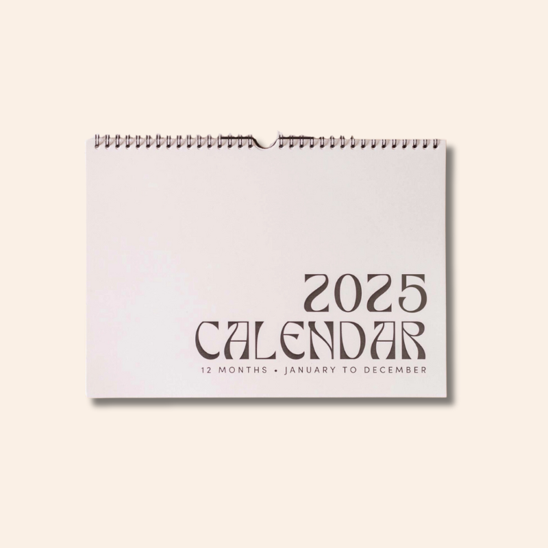 2025 Calendar - Simply Neutral