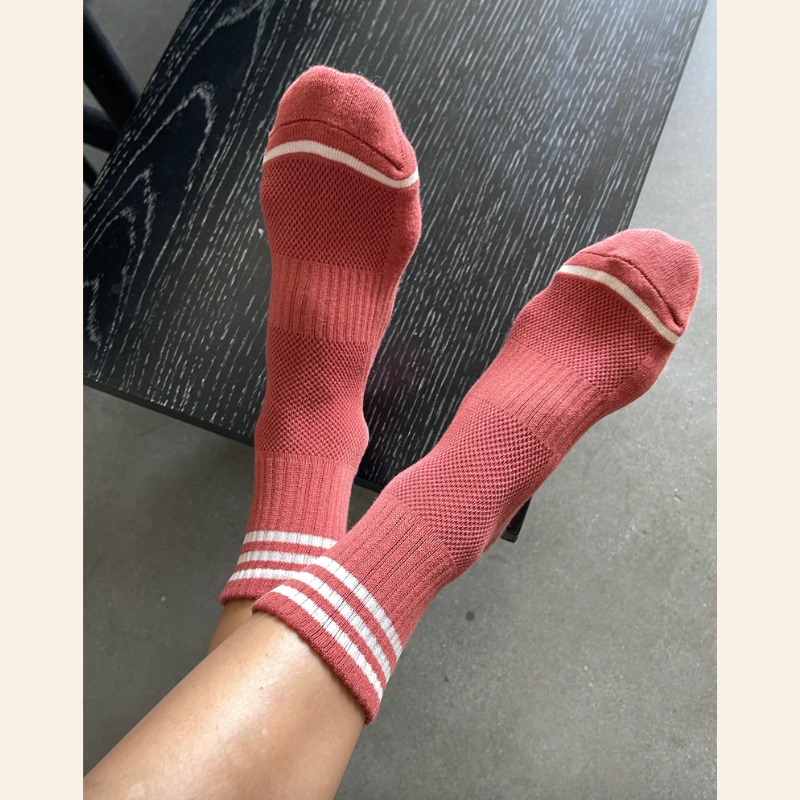 Girlfriend Socks - Terracotta