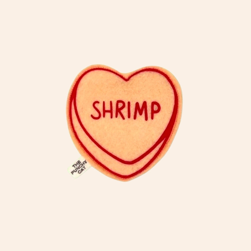 Catnip Toy - Shrimp Love Heart