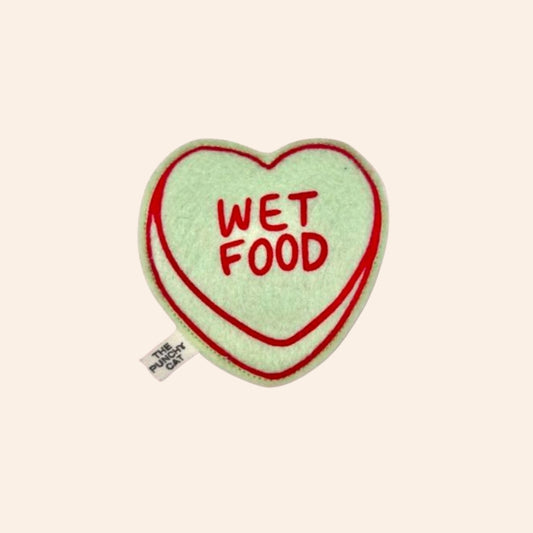 Catnip Toy - Wet Food Love Heart