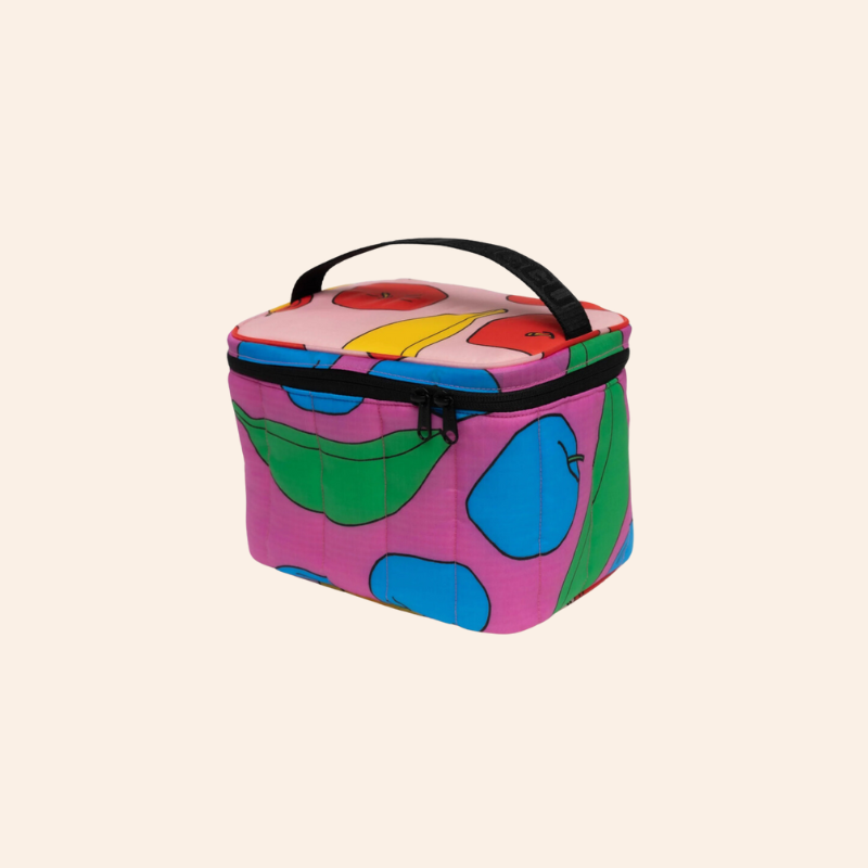 Baggu Puffy Lunch Bag - Apple &amp; Banana Mix