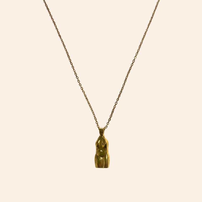 Gold Necklace - Femme