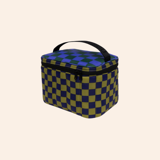 Baggu Puffy Lunch Bag - Jewel Checks