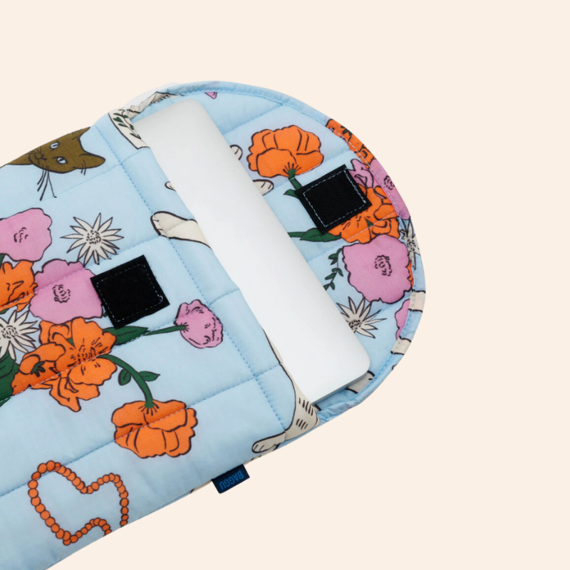 Baggu Laptop Sleeve - Table Cats