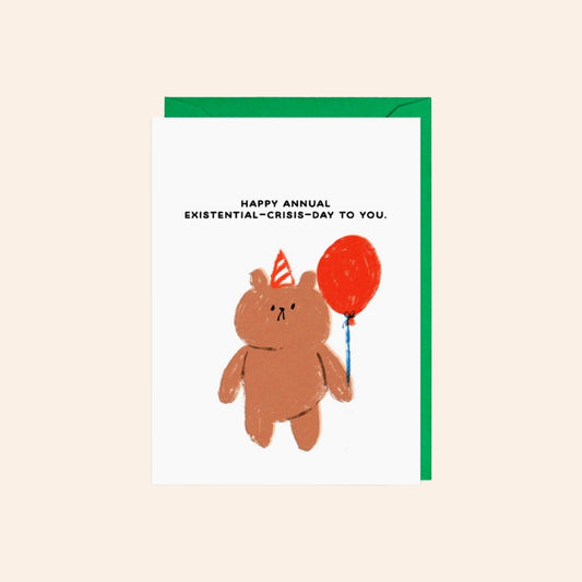 Annual Existential Crisis Card