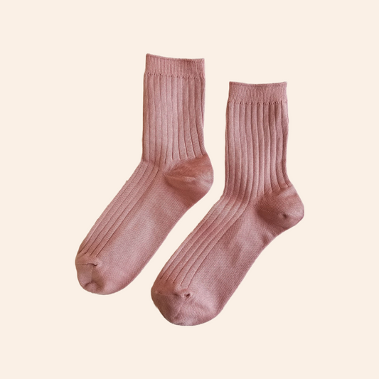 Her Socks - Desert Rose