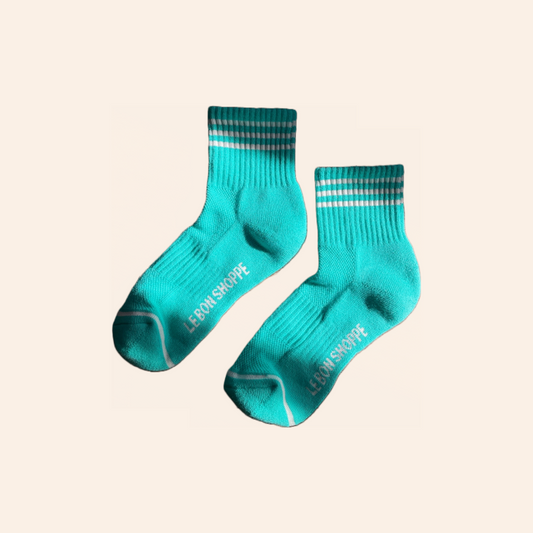 Girlfriend Socks - Emerald