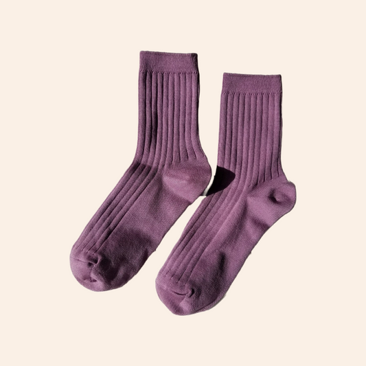 Her Socks - Orchid