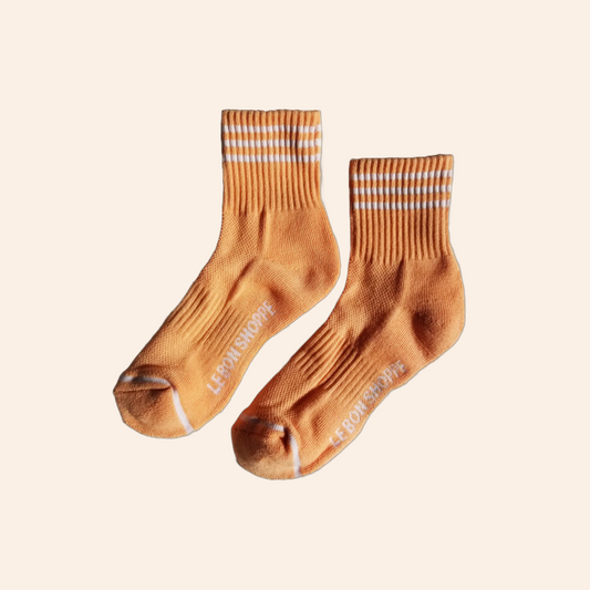 Girlfriend Socks - Grapefruit