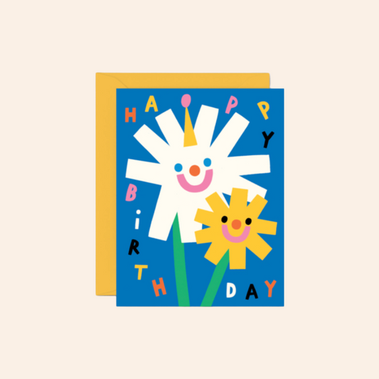 Birthday Flowers Card