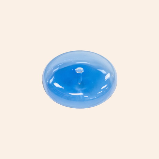 Glass Incense Holder - Blue