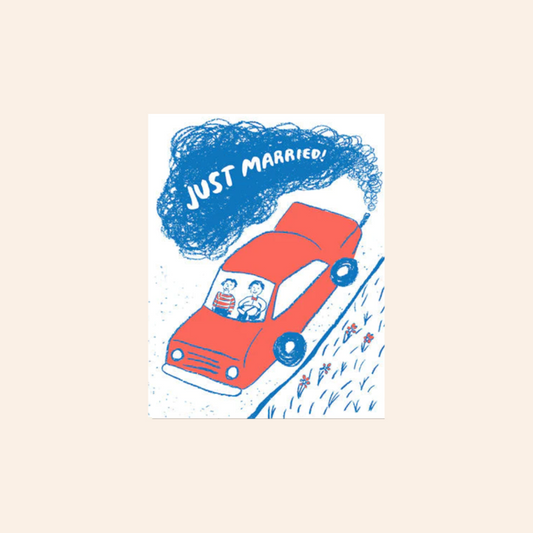 Just Married Joyride Card