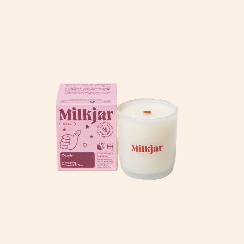 Milkjar Candle - Dandy