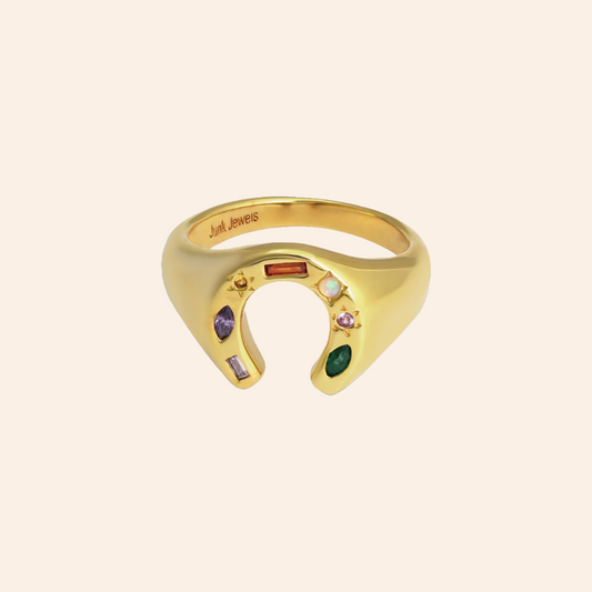 Horseshoe Ring - Gold