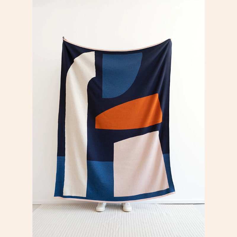 Sophie Home Throw - Form Navy