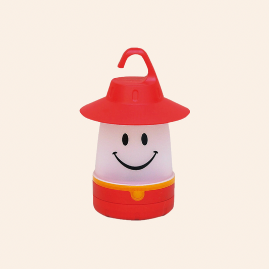 Smile Portable Lantern - Scarlet Red