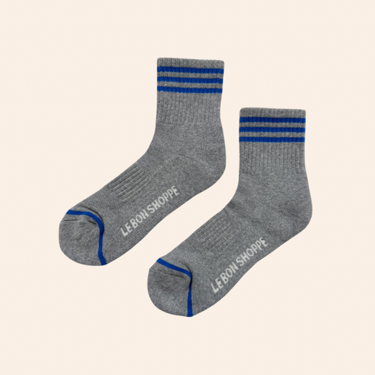 Girlfriend Socks - Grey