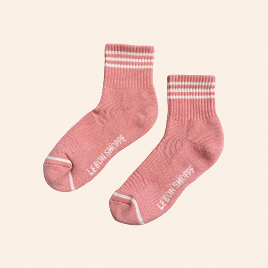 Girlfriend Socks - Salmon