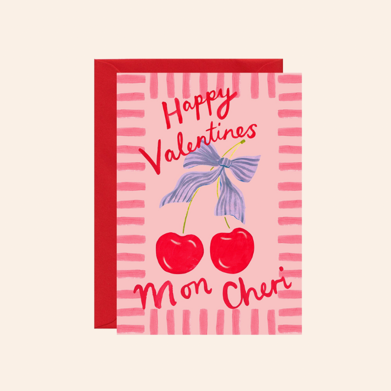 Mon Cheri Valentine Card