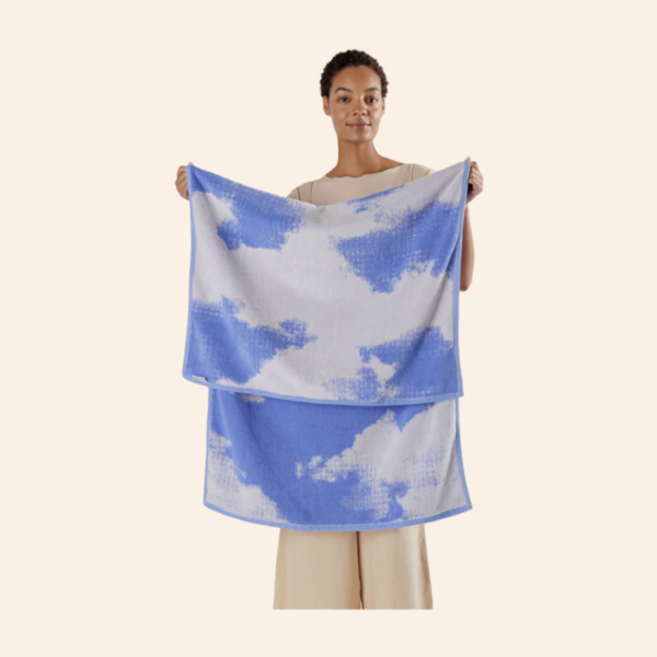 Baggu Bath Towel - Clouds - Image 2