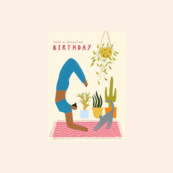 Relaxing Birthday Card