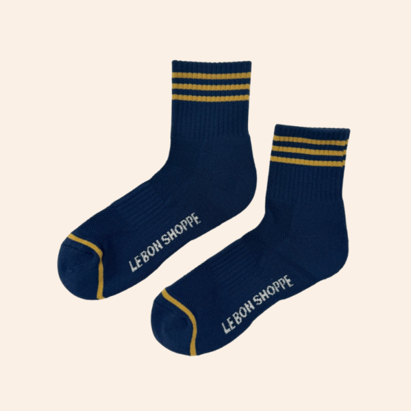 Girlfriend Socks - Navy