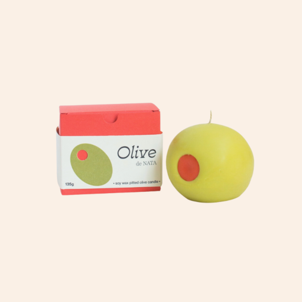 Nata Candle - Olive